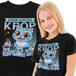 KOSZULKA DZIECIĘCA KPOP DEMON HUNTERS DERPYTIGER  