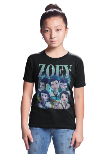 KOSZULKA DZIECIĘCA KPOP DEMON HUNTERS HUNTRIX ZOEY 3
