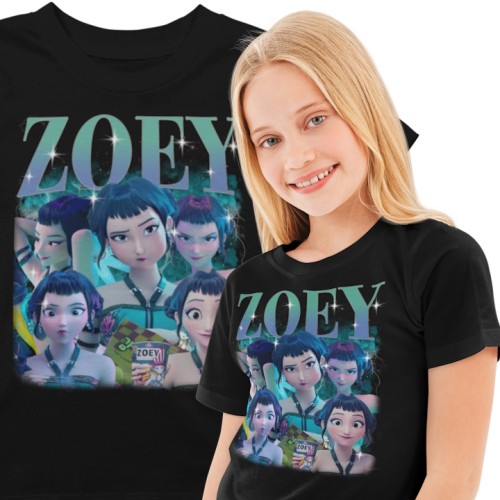 KOSZULKA DZIECIĘCA KPOP DEMON HUNTERS HUNTRIX ZOEY 1