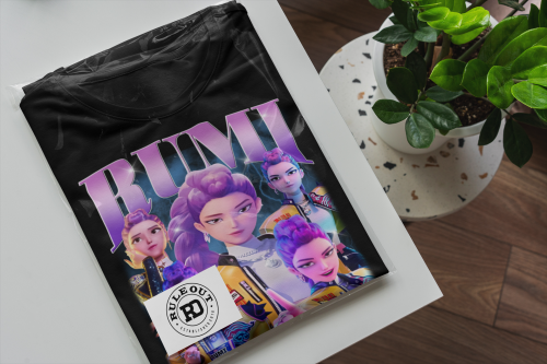 KOSZULKA DZIECIĘCA KPOP DEMON HUNTERS HUNTRIX RUMI 3