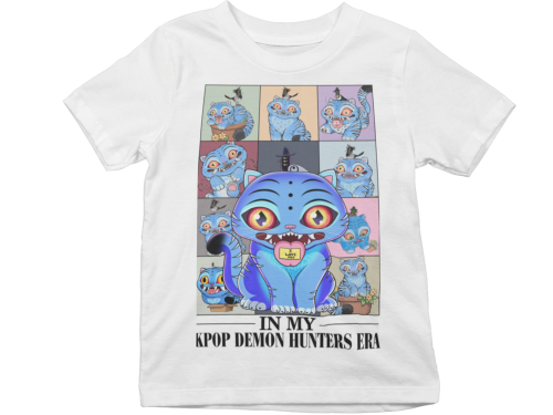 KOSZULKA DZIECIĘCA KPOP DEMON HUNTERS DERPYTIGER 3