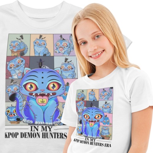 KOSZULKA DZIECIĘCA KPOP DEMON HUNTERS DERPYTIGER