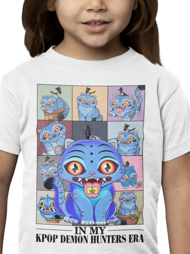 KOSZULKA DZIECIĘCA KPOP DEMON HUNTERS DERPYTIGER 5