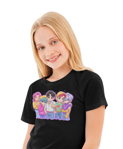 KOSZULKA DZIECIĘCA KPOP DEMON HUNTERS SAJA BOYS 4