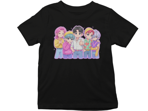 KOSZULKA DZIECIĘCA KPOP DEMON HUNTERS SAJA BOYS 7