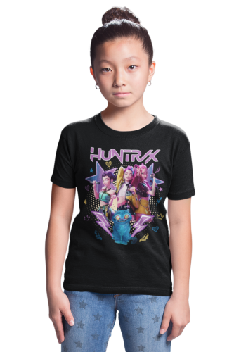KOSZULKA DZIECIĘCA KPOP DEMON HUNTERS HUNTRIX 4
