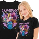 KOSZULKA DZIECIĘCA KPOP DEMON HUNTERS HUNTRIX