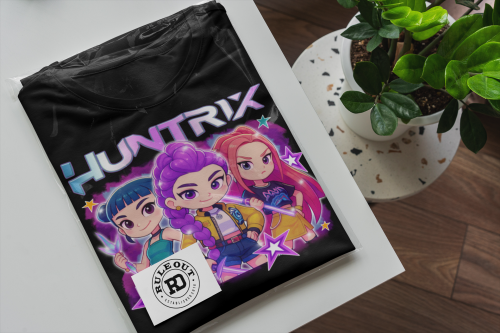 KOSZULKA DZIECIĘCA KPOP DEMON HUNTERS HUNTRIX  5