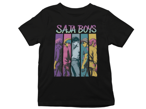 KOSZULKA DZIECIĘCA KPOP DEMON HUNTERS SAJA BOYS  4