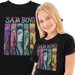 KOSZULKA DZIECIĘCA KPOP DEMON HUNTERS SAJA BOYS 