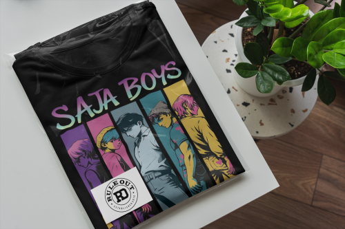 KOSZULKA DZIECIĘCA KPOP DEMON HUNTERS SAJA BOYS  5