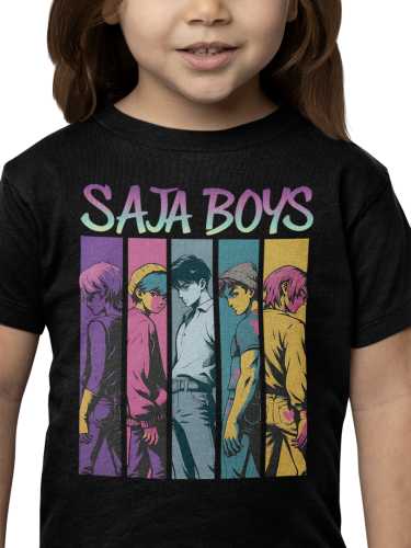 KOSZULKA DZIECIĘCA KPOP DEMON HUNTERS SAJA BOYS  6