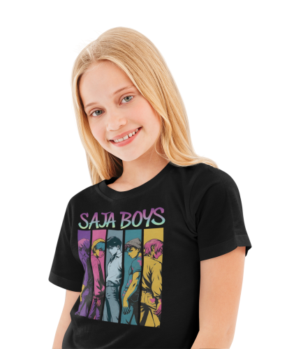 KOSZULKA DZIECIĘCA KPOP DEMON HUNTERS SAJA BOYS  8