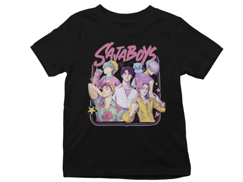 KOSZULKA DZIECIĘCA KPOP DEMON HUNTERS SAJA BOYS  4