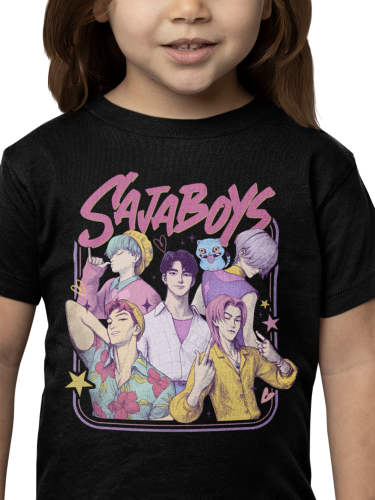 KOSZULKA DZIECIĘCA KPOP DEMON HUNTERS SAJA BOYS  6