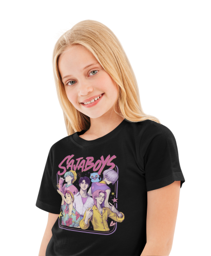 KOSZULKA DZIECIĘCA KPOP DEMON HUNTERS SAJA BOYS  8