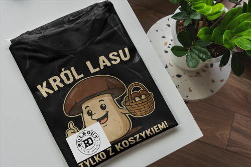 MĘSKA KOSZULKA DLA GRZYBIARZA 3