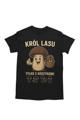 MĘSKA KOSZULKA DLA GRZYBIARZA 6