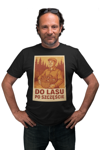 MĘSKA KOSZULKA DLA GRZYBIARZA 4