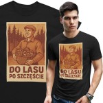 MĘSKA KOSZULKA DLA GRZYBIARZA