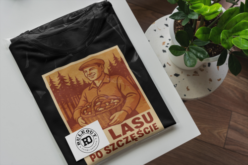 MĘSKA KOSZULKA DLA GRZYBIARZA 6