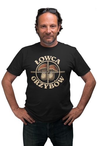 MĘSKA KOSZULKA DLA GRZYBIARZA 4