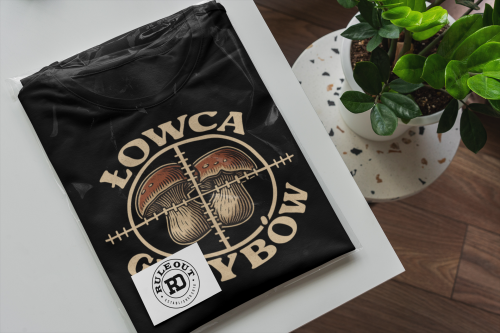 MĘSKA KOSZULKA DLA GRZYBIARZA 6