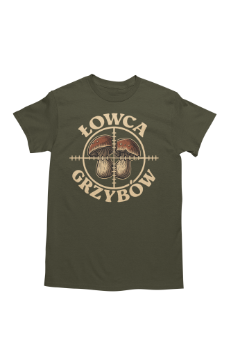 MĘSKA KOSZULKA DLA GRZYBIARZA 4