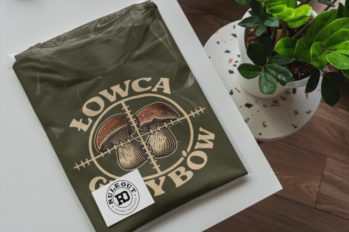 MĘSKA KOSZULKA DLA GRZYBIARZA 5