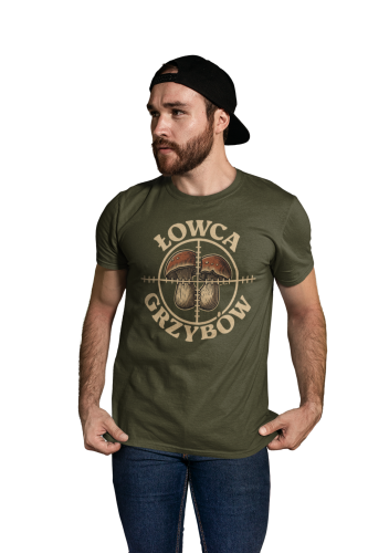 MĘSKA KOSZULKA DLA GRZYBIARZA 6