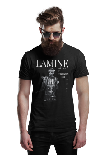 MĘSKA KOSZULKA PIŁKARSKA PIŁKARZ LAMINE YAMAL 2