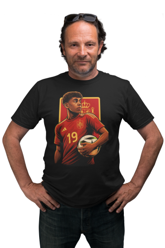 MĘSKA KOSZULKA PIŁKARSKA PIŁKARZ LAMINE YAMAL  4