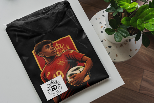 MĘSKA KOSZULKA PIŁKARSKA PIŁKARZ LAMINE YAMAL  5