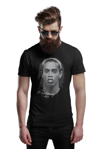 MĘSKA KOSZULKA PIŁKARSKA PIŁKARZ RONALDINHO 2