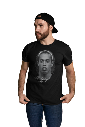 MĘSKA KOSZULKA PIŁKARSKA PIŁKARZ RONALDINHO 3