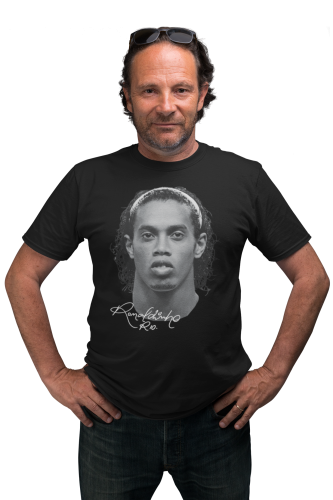 MĘSKA KOSZULKA PIŁKARSKA PIŁKARZ RONALDINHO 4