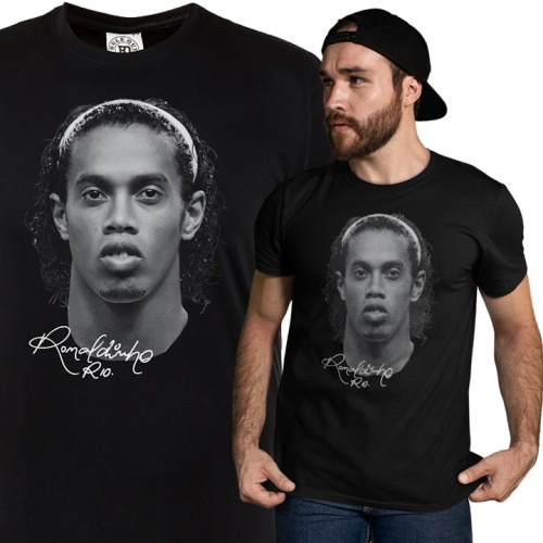 MĘSKA KOSZULKA PIŁKARSKA PIŁKARZ RONALDINHO 1