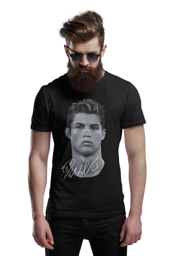 MĘSKA KOSZULKA PIŁKARSKA PIŁKARZ CRISTIANO RONALDO 2