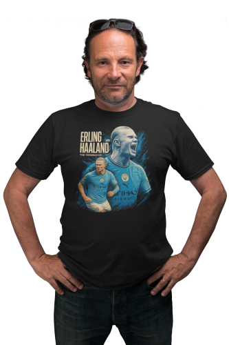 MĘSKA KOSZULKA PIŁKARSKA PIŁKARZ ERLING HAALAND 4