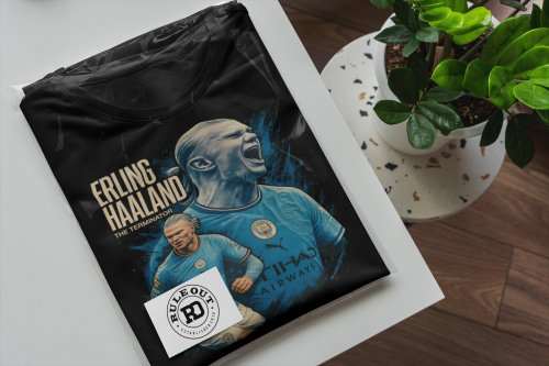 MĘSKA KOSZULKA PIŁKARSKA PIŁKARZ ERLING HAALAND 5