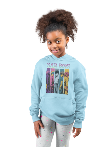 BLUZA DZIECIĘCA Z KAPTUREM KPOP DEMON HUNTERS SAJA BOYS 5