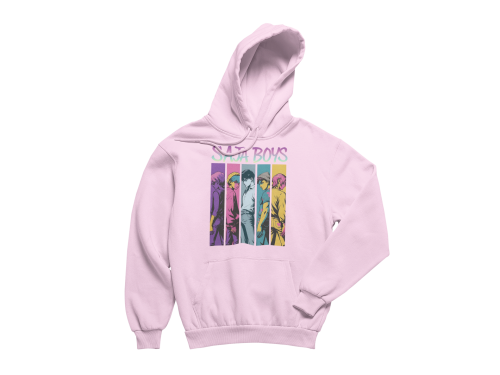 BLUZA DZIECIĘCA Z KAPTUREM KPOP DEMON HUNTERS SAJA BOYS 4