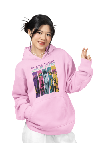 BLUZA DZIECIĘCA Z KAPTUREM KPOP DEMON HUNTERS SAJA BOYS 6