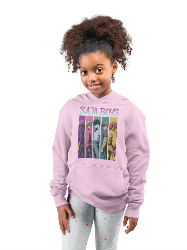 BLUZA DZIECIĘCA Z KAPTUREM KPOP DEMON HUNTERS SAJA BOYS 7