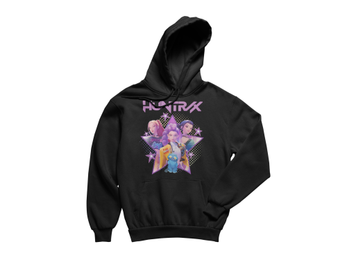 BLUZA DZIECIĘCA Z KAPTUREM KPOP DEMON HUNTERS HUNTRIX 7