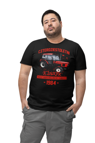  KOSZULKA PREZENT NA 40 URODZINY DLA FACETA PRL TRAKTOR ZETOR 