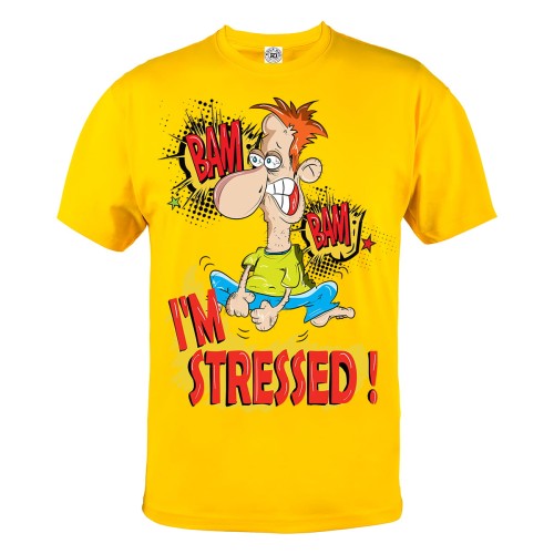 KOSZULKA ŚMIESZNE I'M STRESSED 8