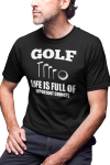 MĘSKA KOSZULKA GRA W GOLFA GOLFISTA DLA GOLFISTY