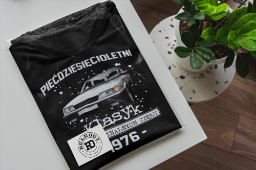 Koszulka prezent na 50 urodziny 1976 Klasyk PRL FSO Polonez torba gratis    6