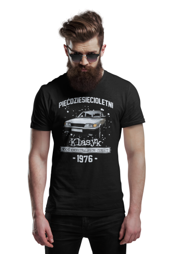 Koszulka prezent na 50 urodziny 1976 Klasyk PRL FSO Polonez torba gratis    3